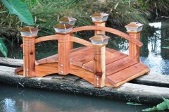 4 Foot Short Post Garden Bridges